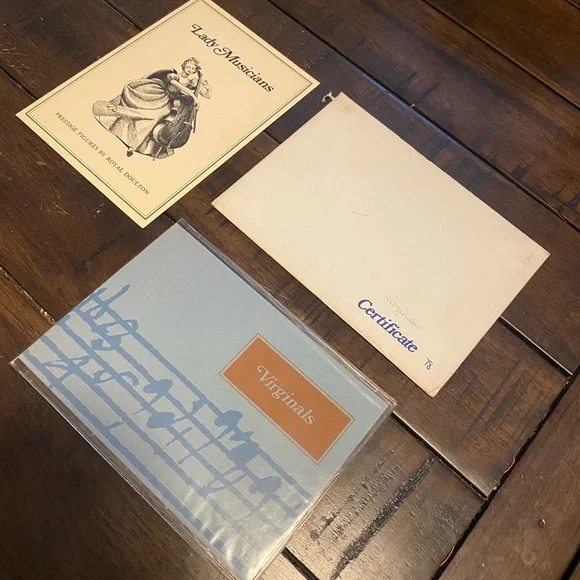 Royal Doulton Virginals Royal Doulton Lady Musicians - Picture 14 of 16